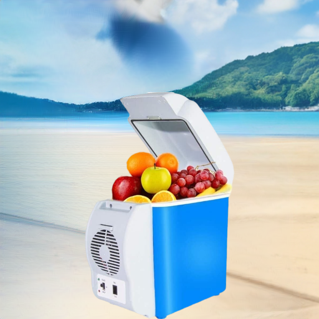 7.5L Car Refrigerator And Warmer Portable Cooler 12V Travel Food Beverage Saver