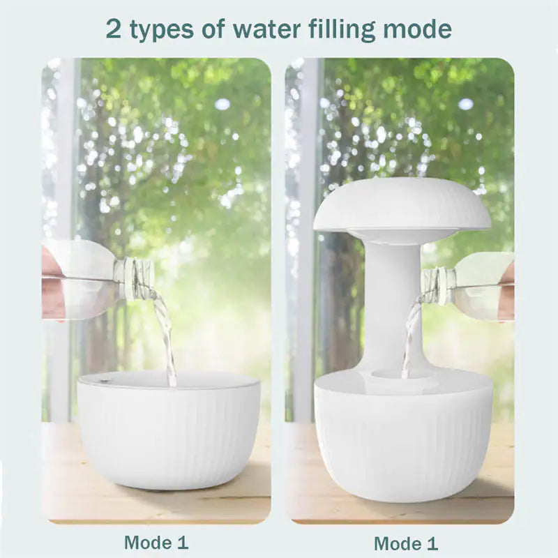 Anti-gravity Air Humidifier Levitating Water Drops Cool Mist Maker Fogger