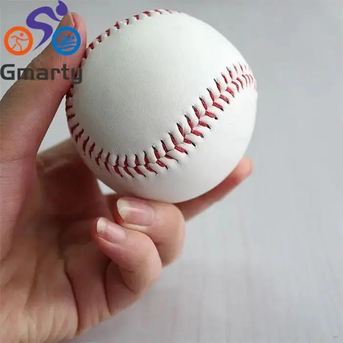 White Standard 9&quot; Soft Leather Cork Center BaseBall