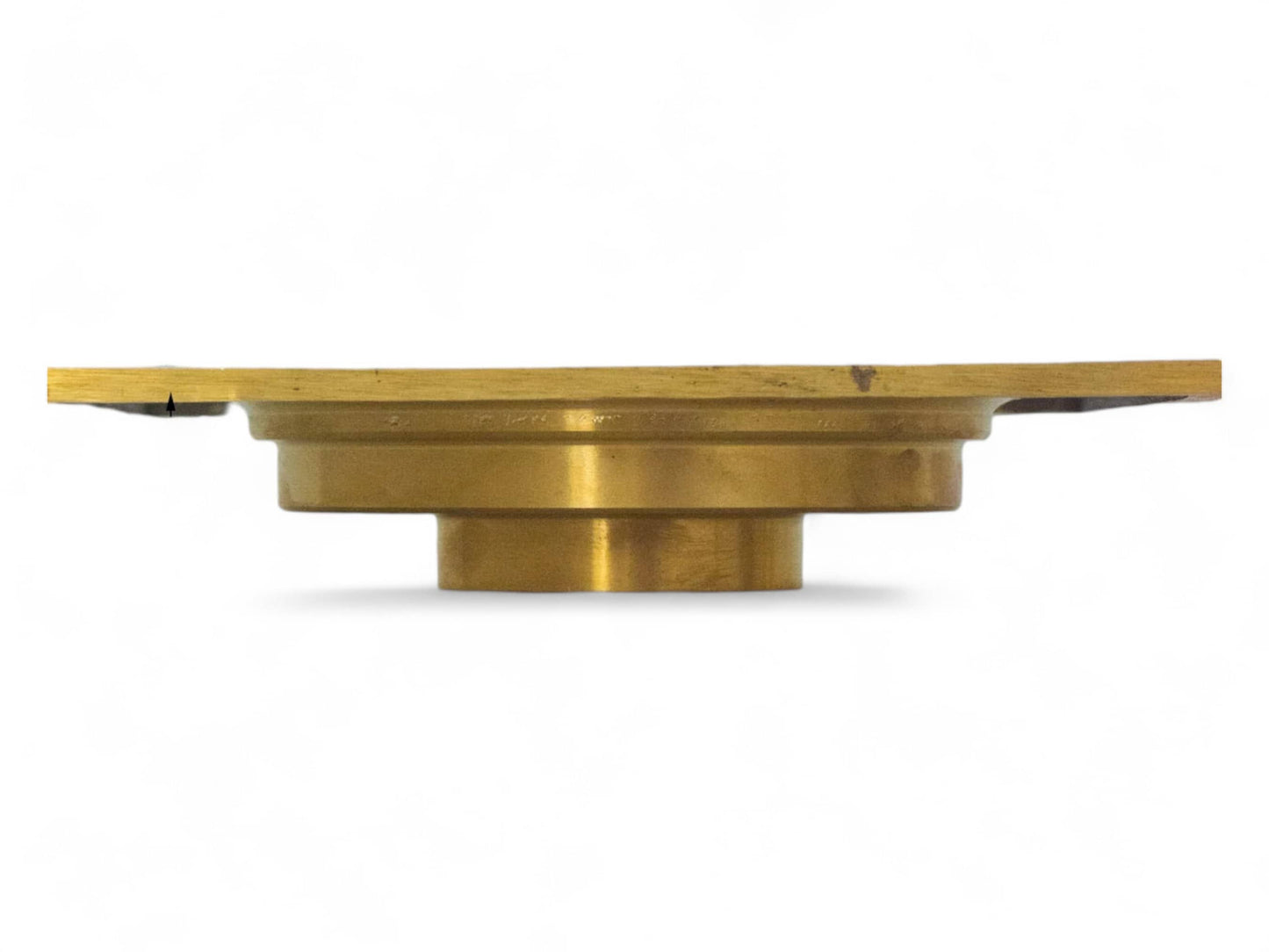 Engraved Solid Brass Floor Drain - Elegant Square Shower Drain-2