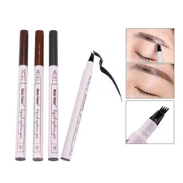 Waterproof Fork Tip Eyebrow Tattoo Pen