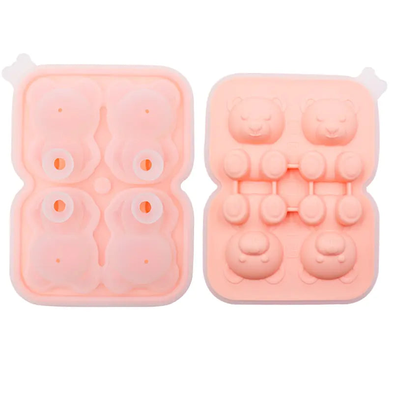 4-grid-bear-silicone-ice-tray