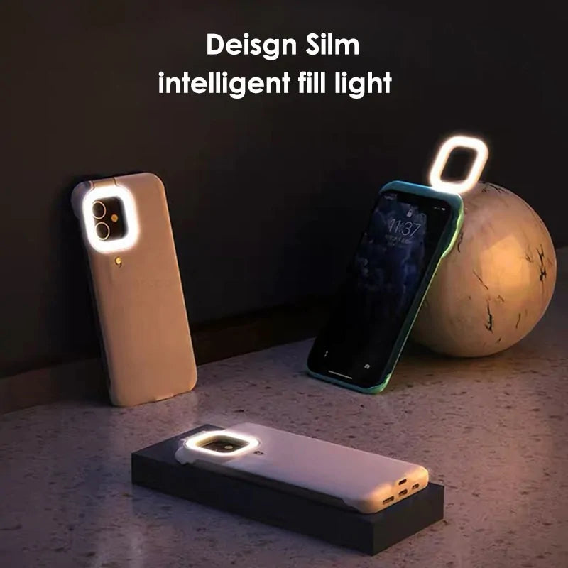 LED Flash Phone Cases for iPhone: Selfie Light Edition