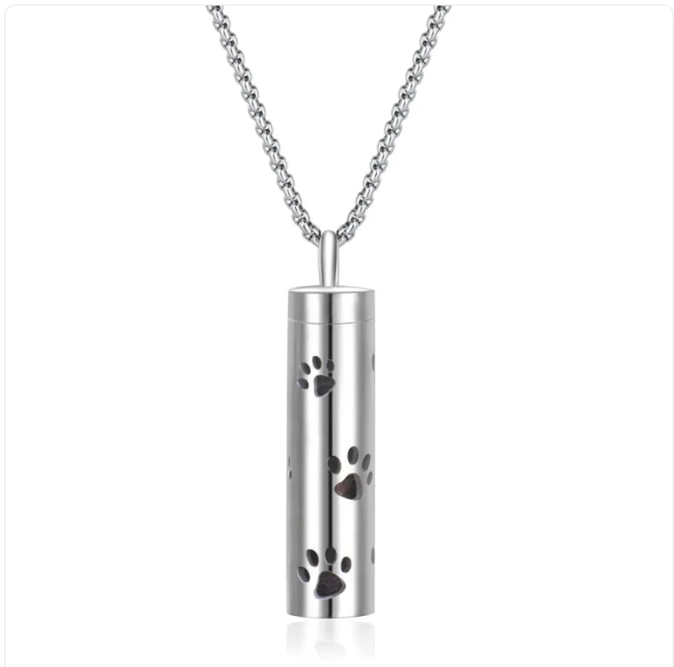 316L Stainless Steel Perfume Oil Diffuser Necklace