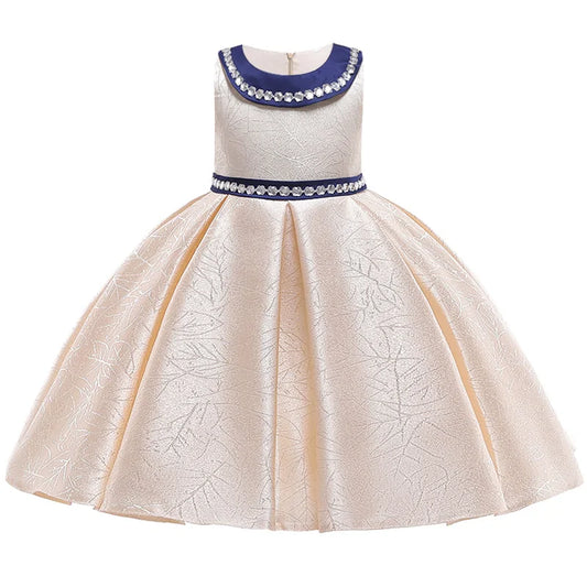 Toddlers Bridesmaid Elegant Dress For Girl