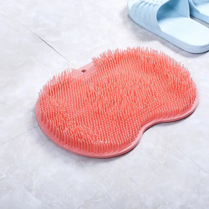 Non-Slip Silicone Back Brush And Foot Massage Pad