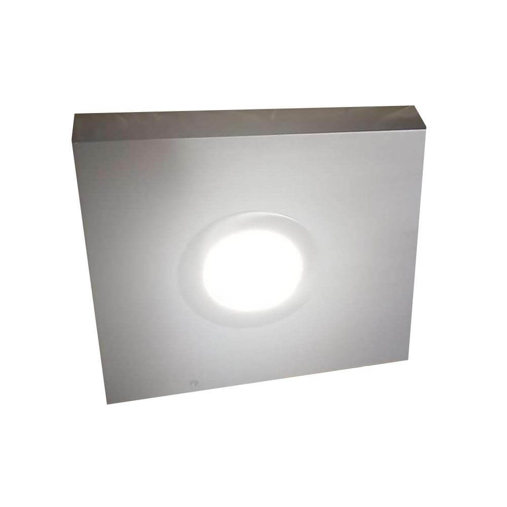 18"x10"x1.5" (cm.46x25,4x3,8) stainless floating shelf with 1 LED light-4