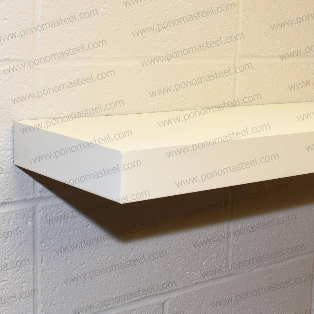 18"x10"x1.5" (cm.46x25,4x3,8) stainless floating shelf with 1 LED light-23