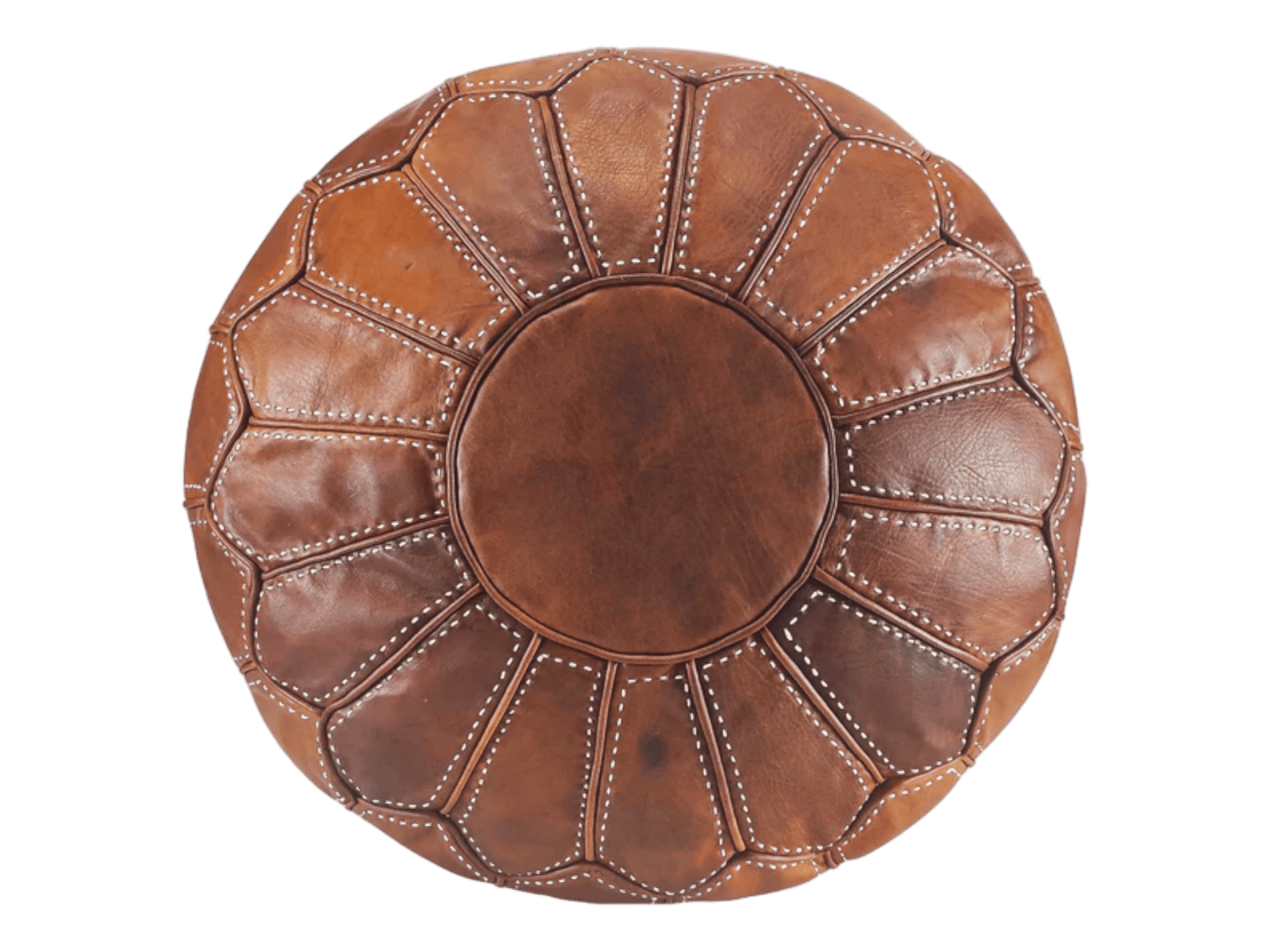 Moroccan  Round Pouf – Cozy Comfort in Earthy Elegance-0