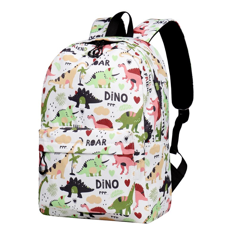 Water Resistant  Dinosaur Backpack Printed School Bags-1