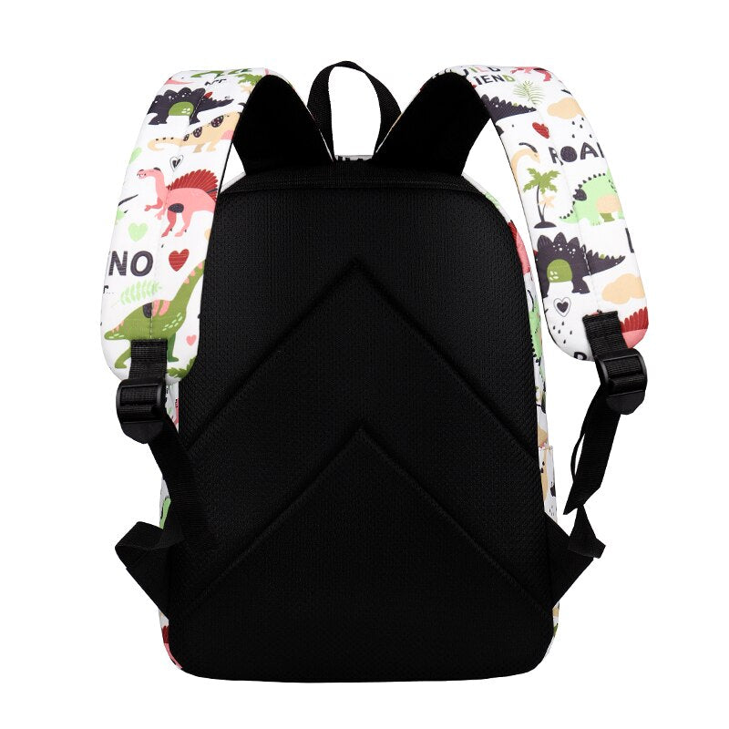 Water Resistant  Dinosaur Backpack Printed School Bags-2