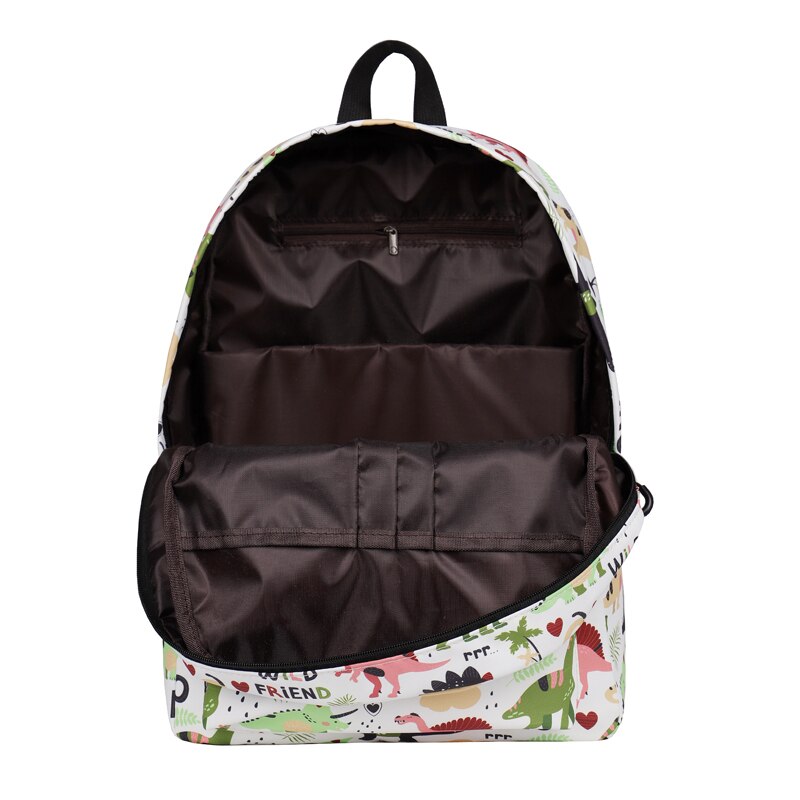 Water Resistant  Dinosaur Backpack Printed School Bags-4