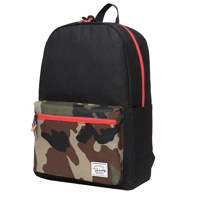 Men Camo Backpack Fashion Casual Teens School Bags Fits 15inch Laptop Sleeve Men Backpack High Quality-0