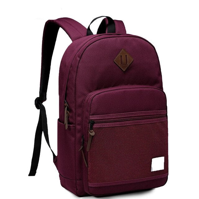 School Backpack for Teenagers Boys Girls School Bags Student Bookbag Waterproof Casual Backpack for Children Men Women-3