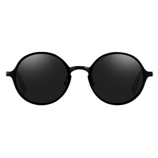 Hot Black Goggle Male Round Sunglasses Luxury Brand Men Glasses Retro Vintage Women Sun Glasses UV400 Eyewear-0