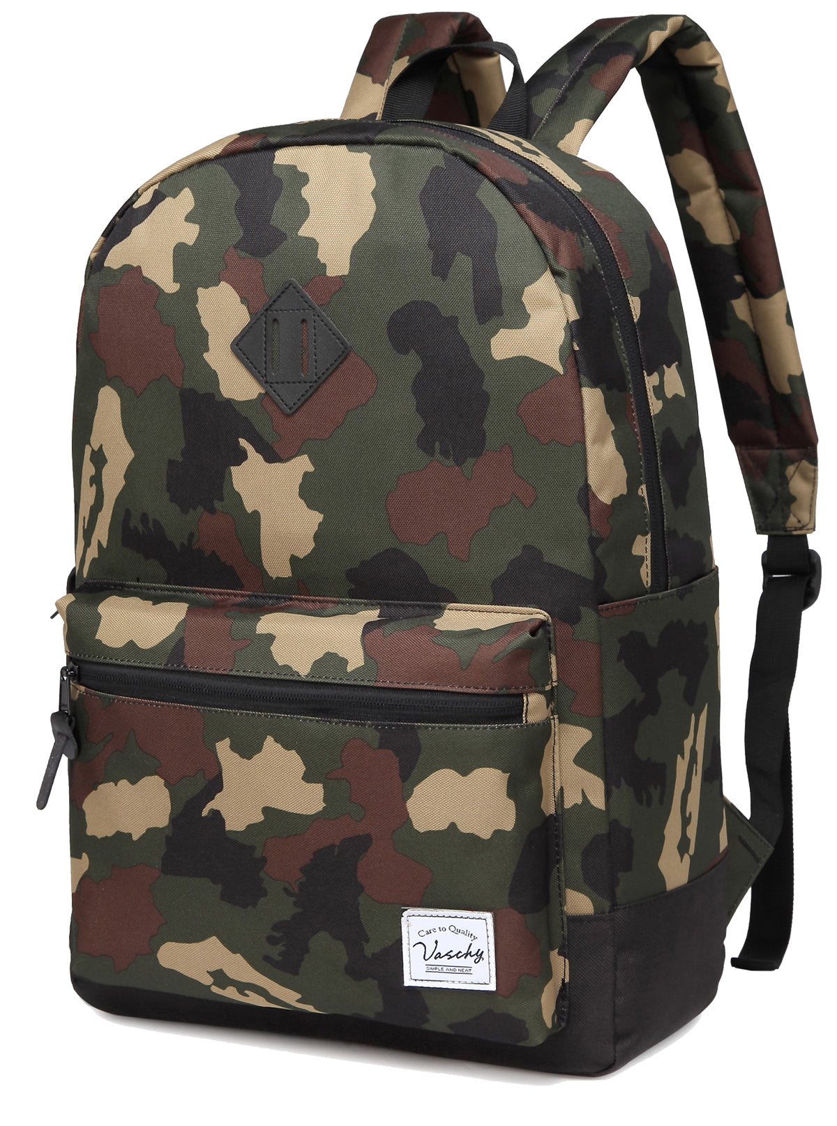 Men Camo Backpack Fashion Casual Teens School Bags Fits 15inch Laptop Sleeve Men Backpack High Quality-1