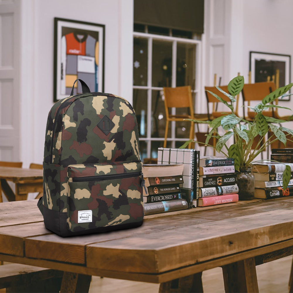 Men Camo Backpack Fashion Casual Teens School Bags Fits 15inch Laptop Sleeve Men Backpack High Quality-2