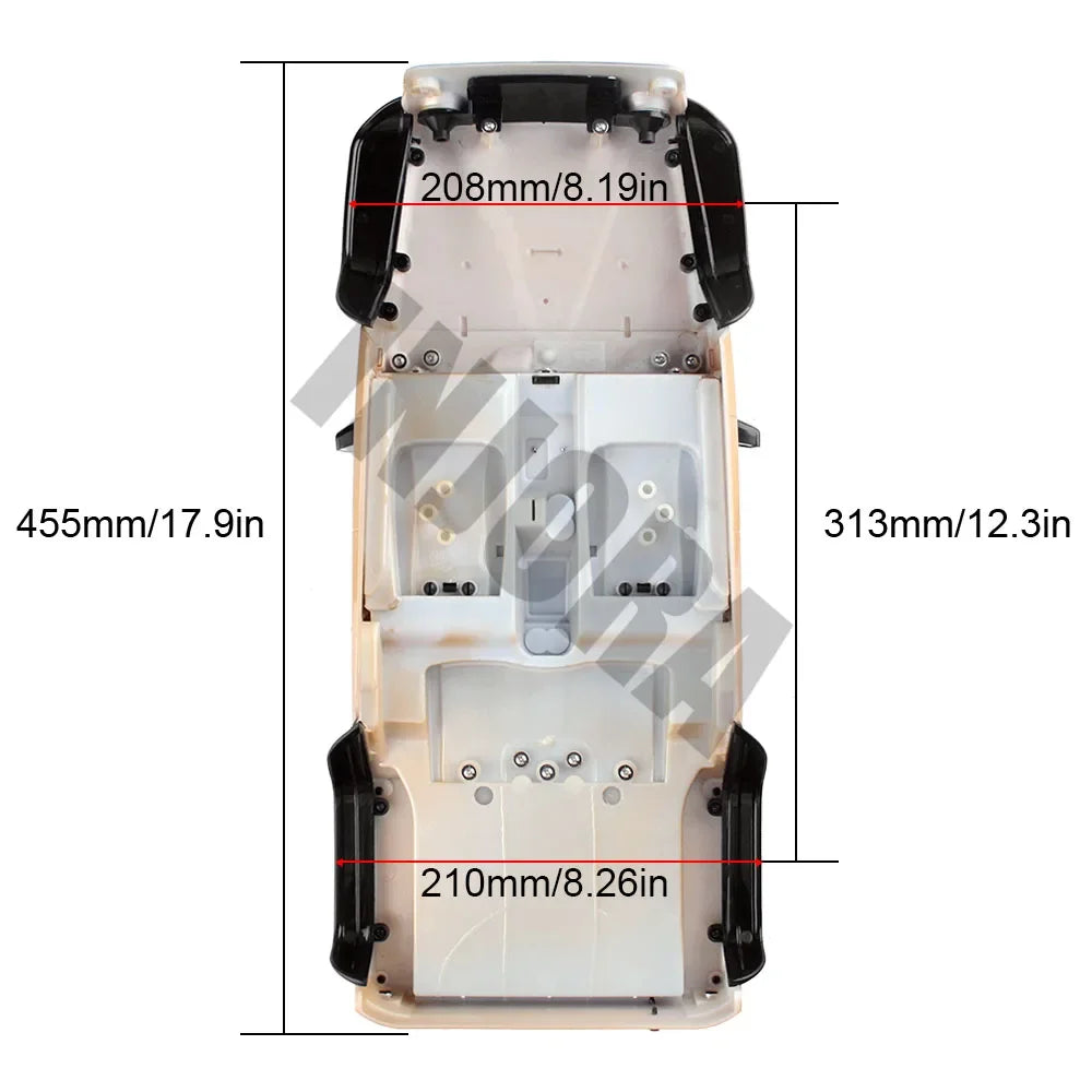 Body Shell For RC Jeep Wrangler