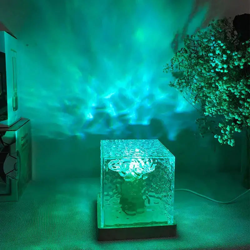 Water Wave Effect Table Lamp