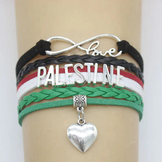 Infinity Love Palestine Bracelet