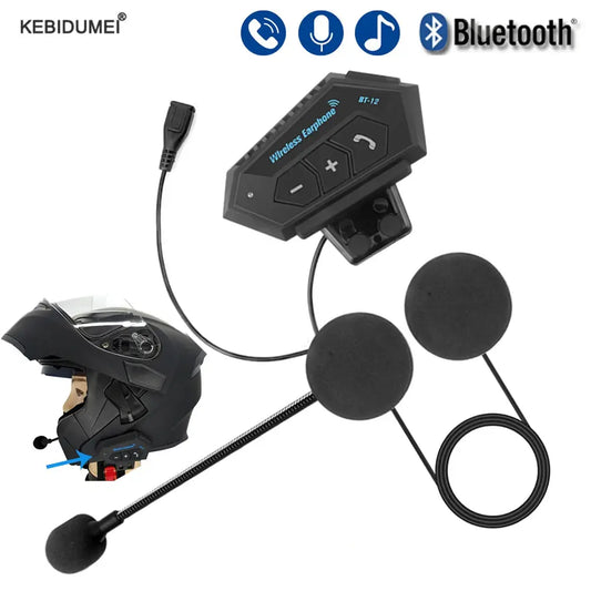 Motorcycle Headphones Wireless Bluetooth