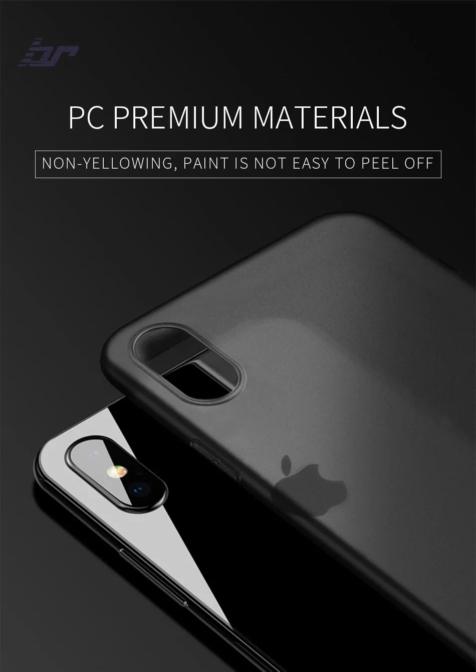 Ultra Thin PC Slim Transparent Back Cover Case