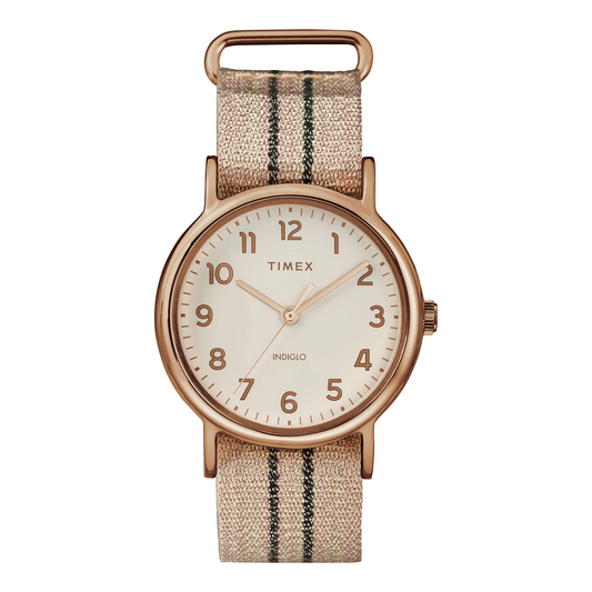 Timex Brass Analog Women's Watch TW2R92100-0