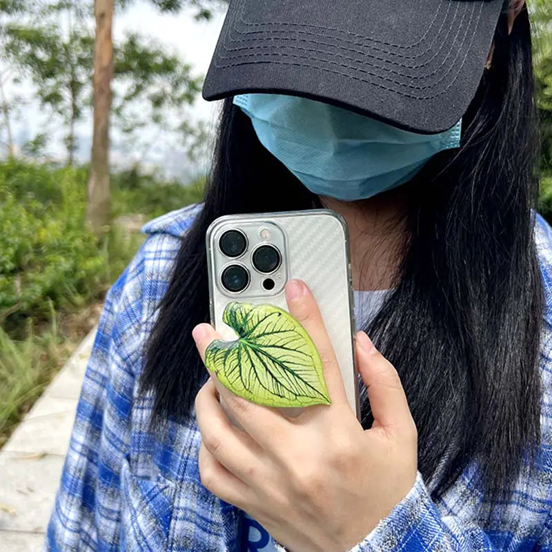 Leaf Acrylic Phone Holder