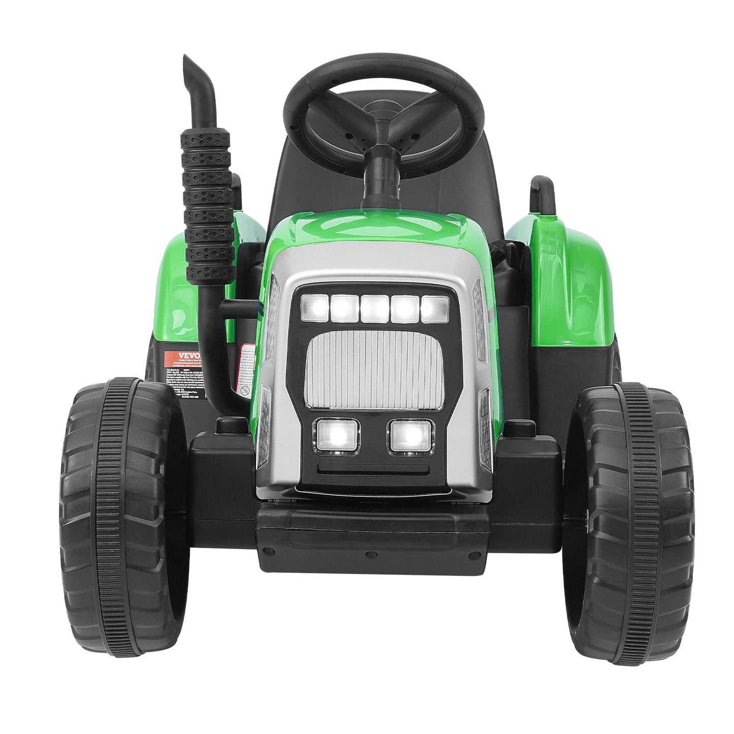 VEVOR Kids Ride on Tractor 12V Electric Toy Tractor with Trailer Remote Control-8