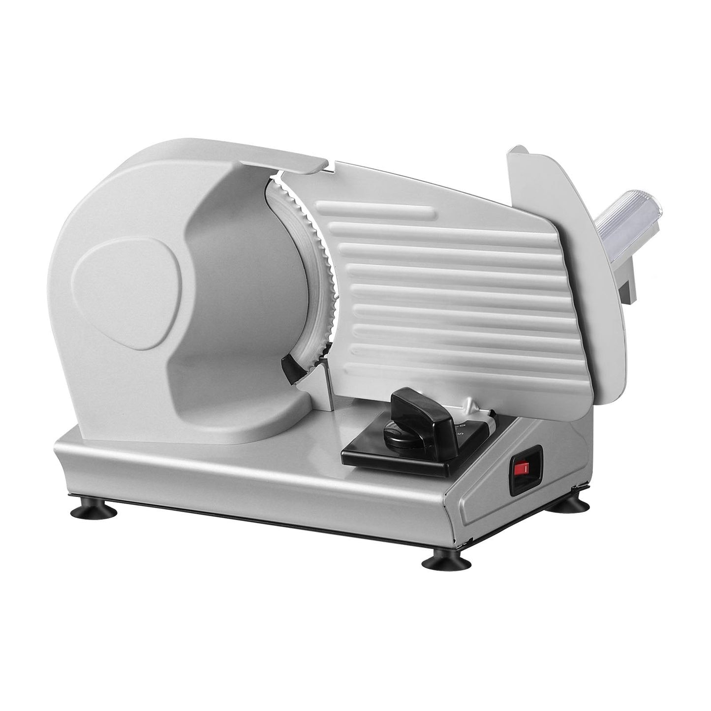 VEVOR Meat Slicer, 180W Electric Deli Food Slicer with 7.5" SUS420 Stainless Steel Blade and Blade Guard, 0 - 0.6 inch Adjustable Thickness for Home Use, Easy to Clean, Cut Meat, Bread, Ham and Cheese-9