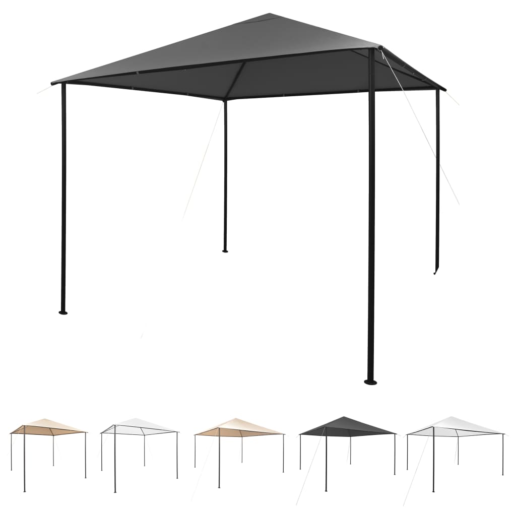 vidaXL Gazebo Outdoor Canopy Tent Patio Pavilion Wedding Party Tent with Roof-14