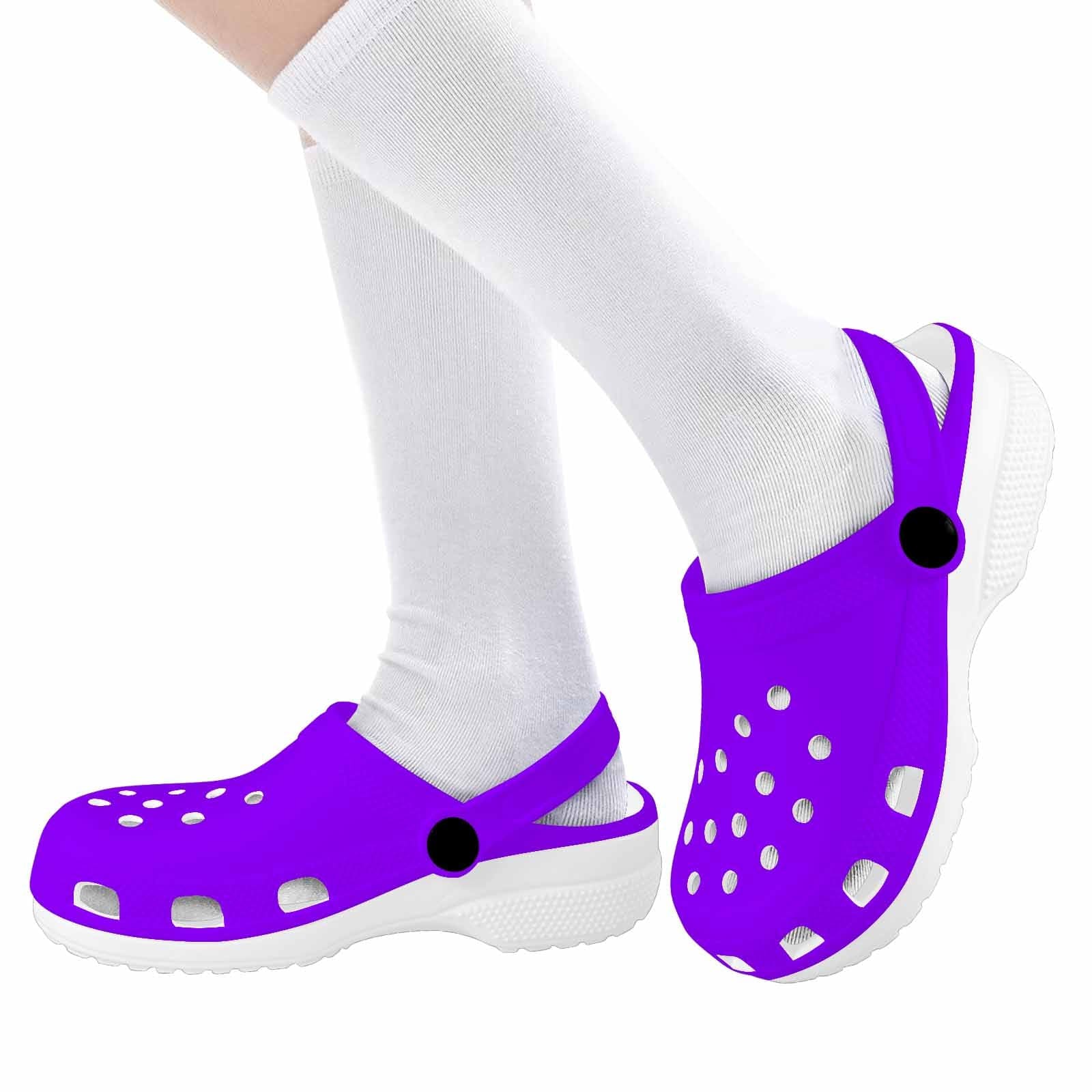 Violet Kids Clogs-4