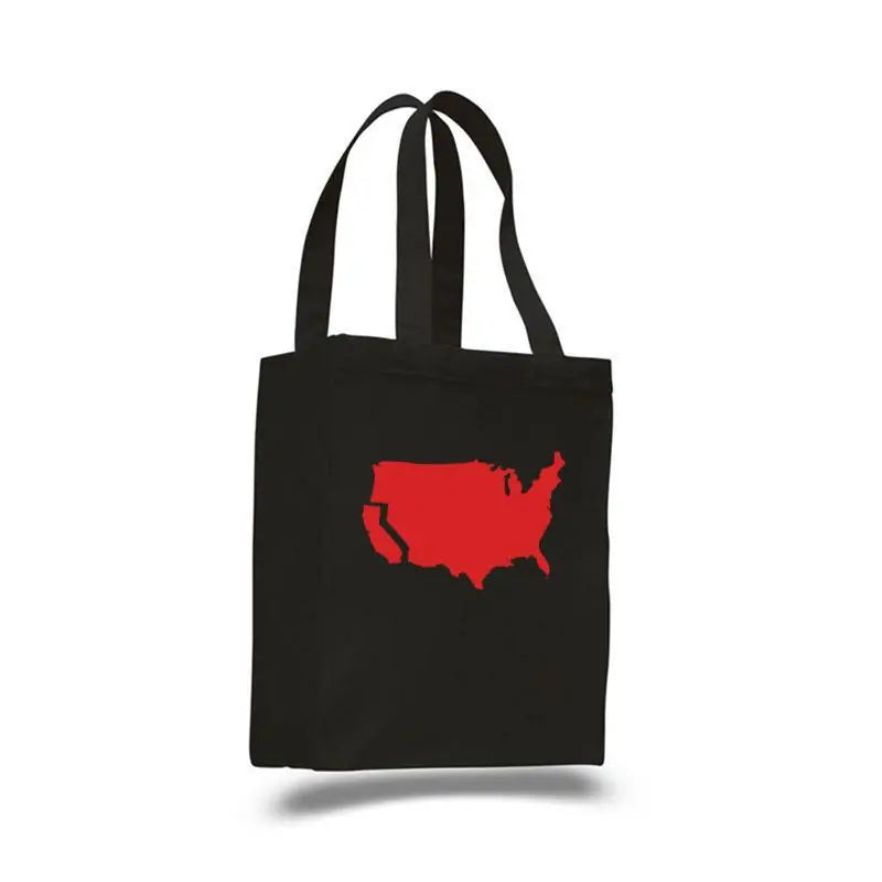 California Canvas Tote Bag