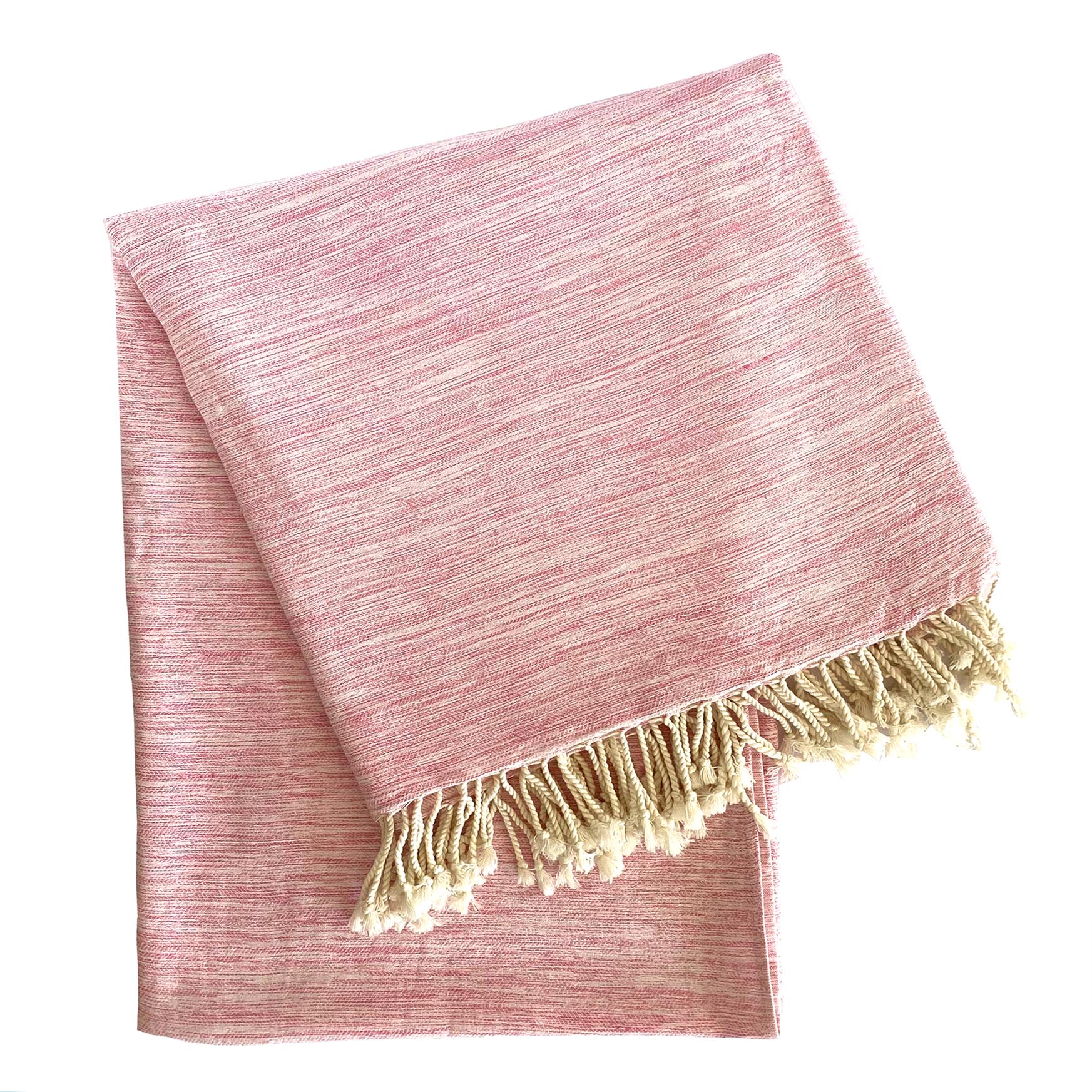 Yalova Ultra Soft Marbled Blanket Throw Pink-0