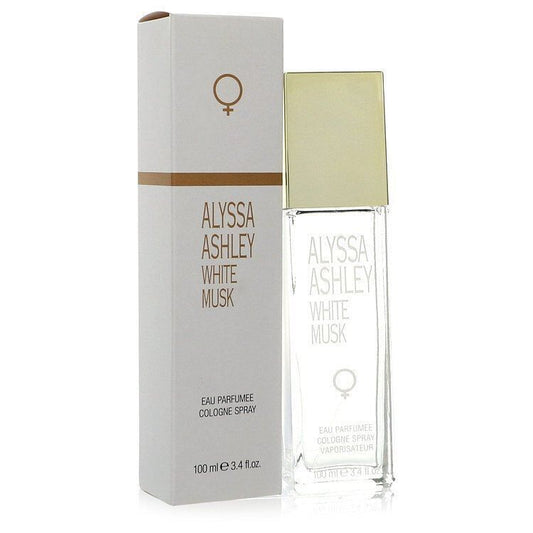 Alyssa Ashley White Musk by Alyssa Ashley Eau Parfumee Cologne Spray 3.4 oz (Wo