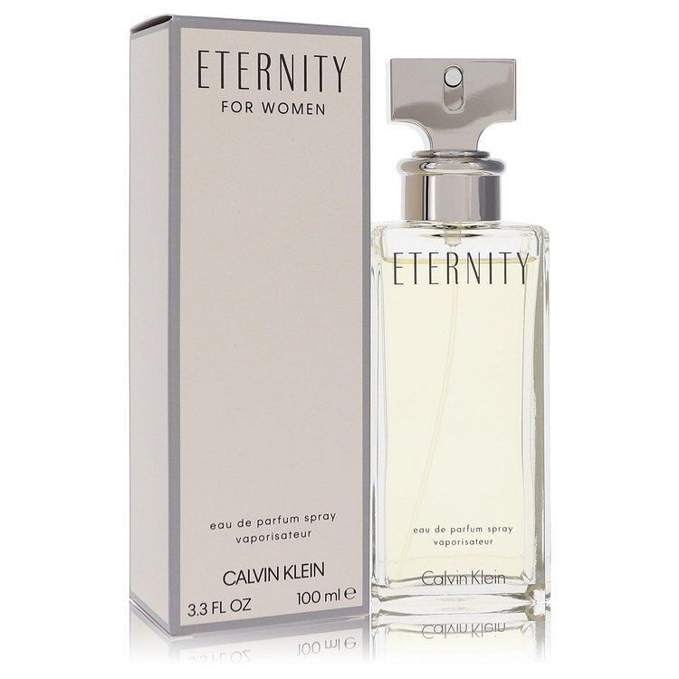 ETERNITY by Calvin Klein Eau De Parfum Spray 3.4 oz (Women) - American Smart