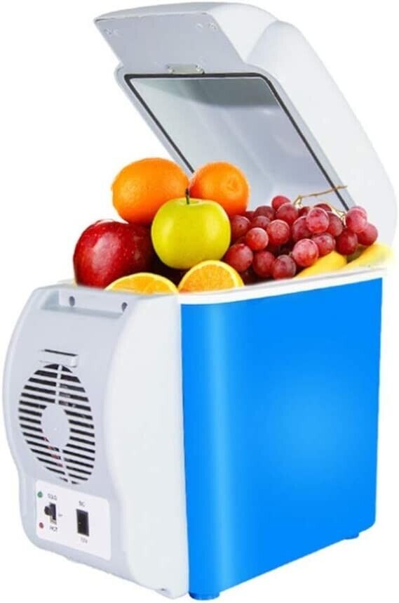 7.5L Car Refrigerator And Warmer Portable Cooler 12V Travel Food Beverage Saver