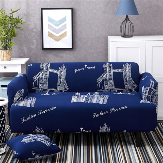 Color: M, Size: 4 seat - Sofa Cover Cute Cats Pattern Sectional Couch Cover All-inclusive Couch Cover Furniture Protector