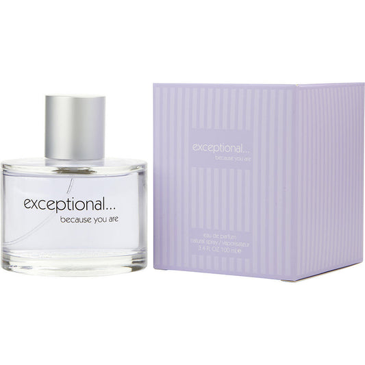 EXCEPTIONAL-BECAUSE YOU ARE by Exceptional Parfums (WOMEN) - EAU DE PARFUM SPRAY 3.4 OZ