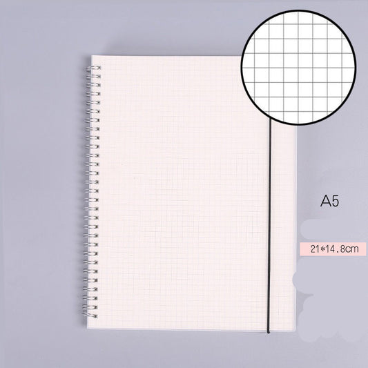 Color: C3 - B5 Coil Grid Book Super Thick And Simple High School And College Student Classroom Notebooks Postgraduate Entrance Examination Grid Wrong Question Grid Book