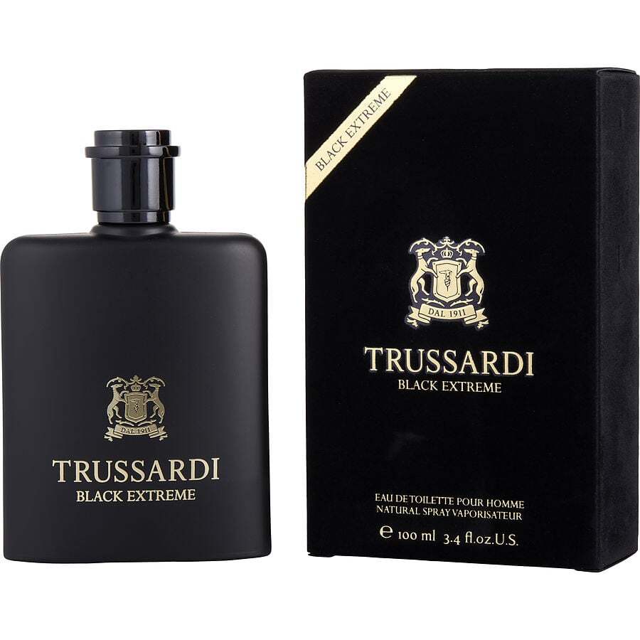 TRUSSARDI BLACK EXTREME by Trussardi (MEN) - EDT SPRAY 3.4 OZ