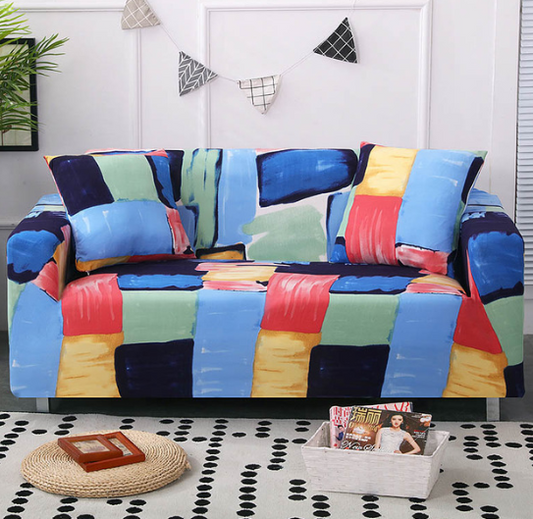 style: 20, Model: Double - New Color Solid Slipcovers Sofa Skins Sofa Cover For Living Room Seat Couch Cover Corner Sofa Cover L Shape Furniture