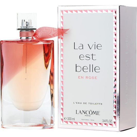 LA VIE EST BELLE EN ROSE by Lancome (WOMEN) - EDT SPRAY 3.4 OZ