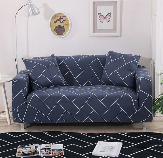 style: 19, Model: Four - New Color Solid Slipcovers Sofa Skins Sofa Cover For Living Room Seat Couch Cover Corner Sofa Cover L Shape Furniture