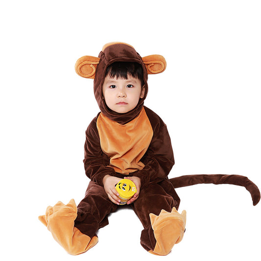 Style: Children, Size: M - Adult monkey costumes