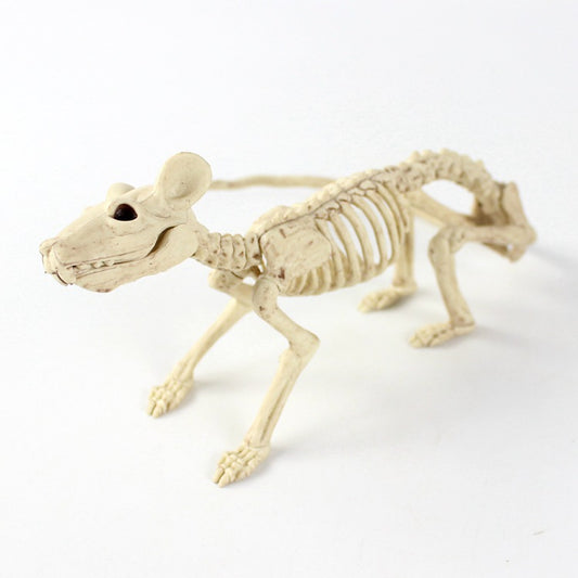 Size: 33cm, style: Mouse - Halloween Decoration Artificial Animal Skeleton