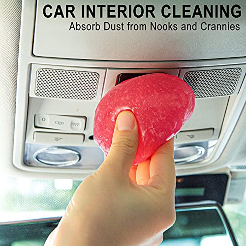 TICARVE Car Cleaning Gel Detailing Putty Car Putty Auto Detailing Tools Car Interior Cleaner Cleaning Slime Car Assecories Keyboard Cleaner Rose - American Smart