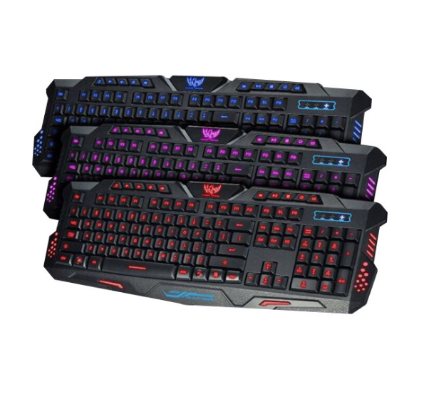 M200 Mechanical Warframe Tri-color Backlit Keyboard