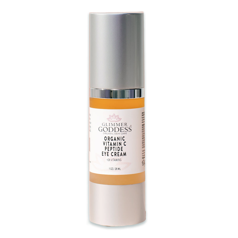 Organic Vitamin C Peptide Eye Serum - Diminish Dark Circles - American Smart