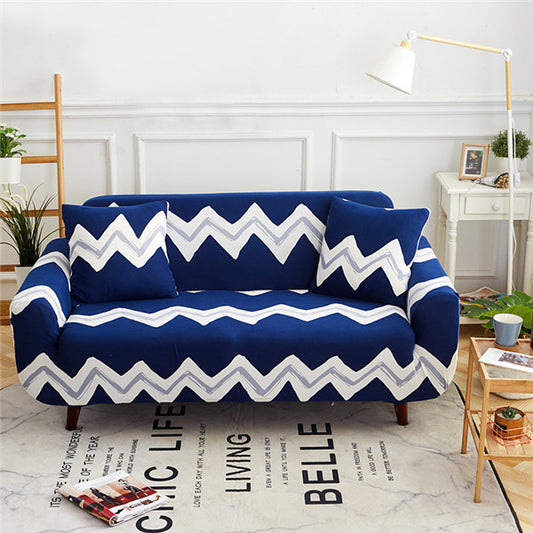 Color: G, Size: 3 seat - Sofa Cover Cute Cats Pattern Sectional Couch Cover All-inclusive Couch Cover Furniture Protector